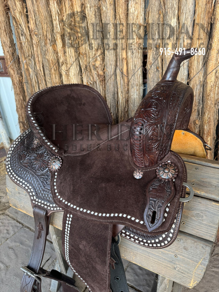 Sheridan AirLite Barrel Racing Saddle