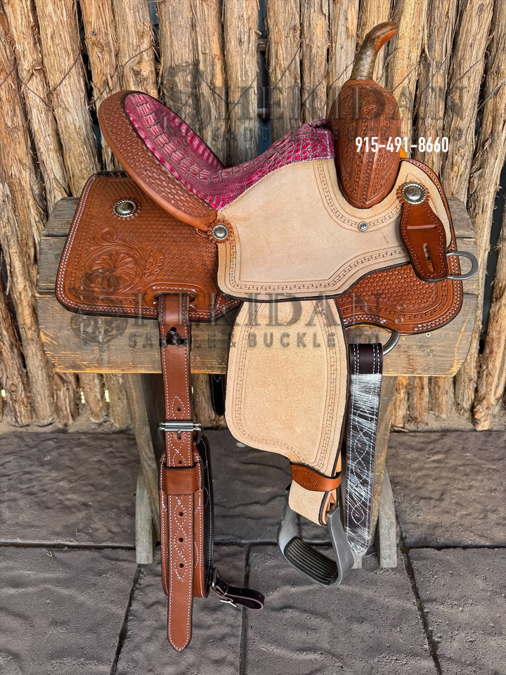 $845- 12.5" Sheridan Barrel Racing Saddle