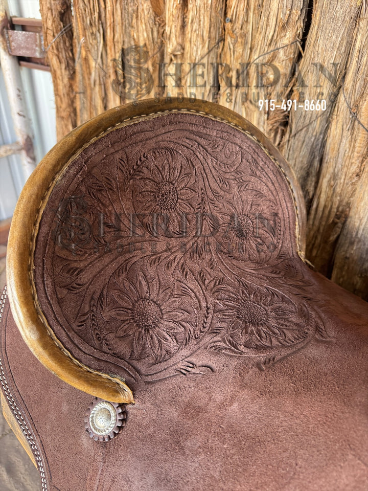 Sheridan Barrel Racing Saddle Chocolate