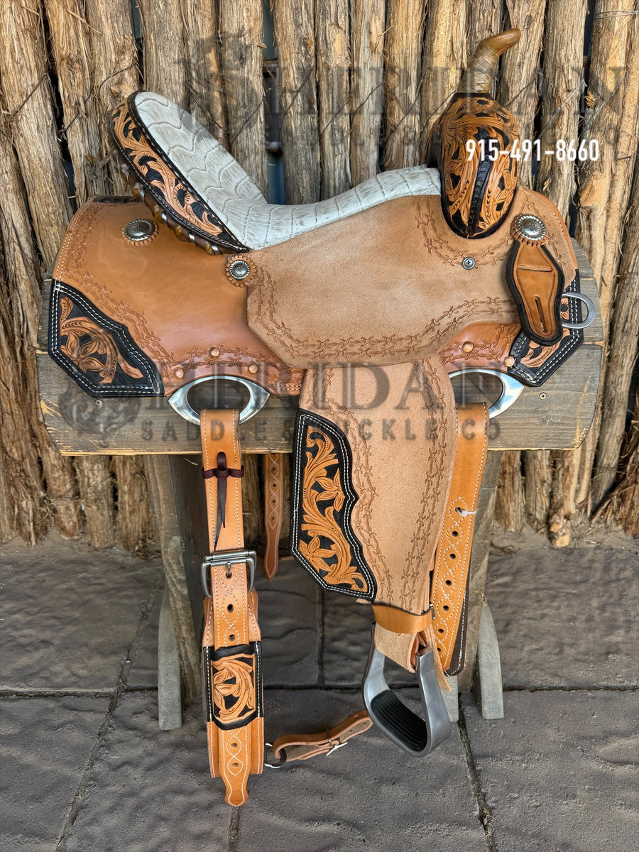 $1,200- 14.5" Sheridan Barrel Racing Saddle