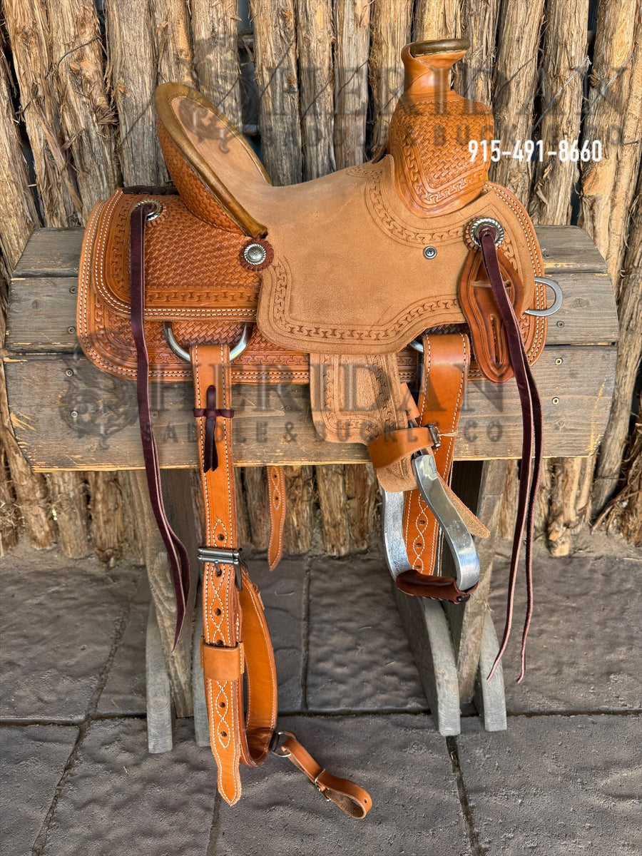 $625- 10" Sheridan Youth Wade Saddle