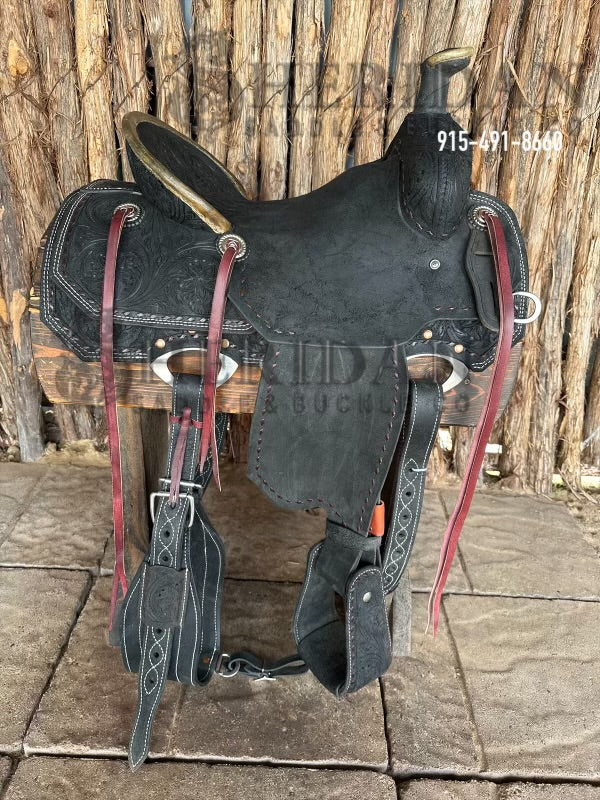 $1,150- 15" Sheridan Team Roper Saddle