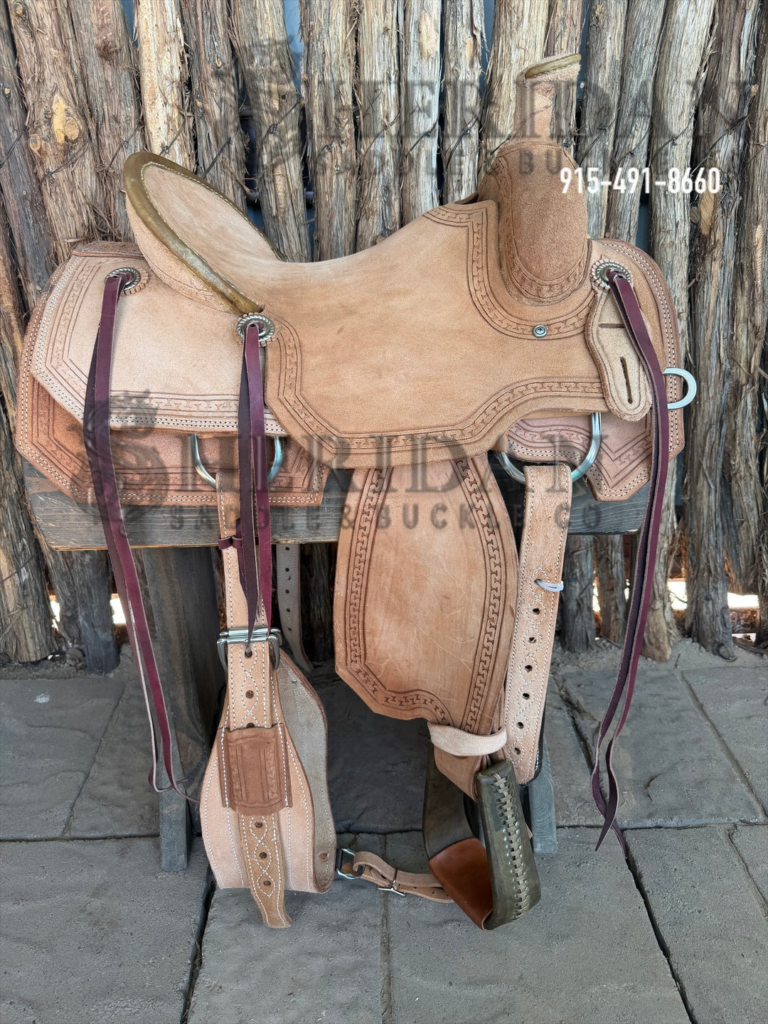 $880 - 15" Sheridan Team Roper Saddle