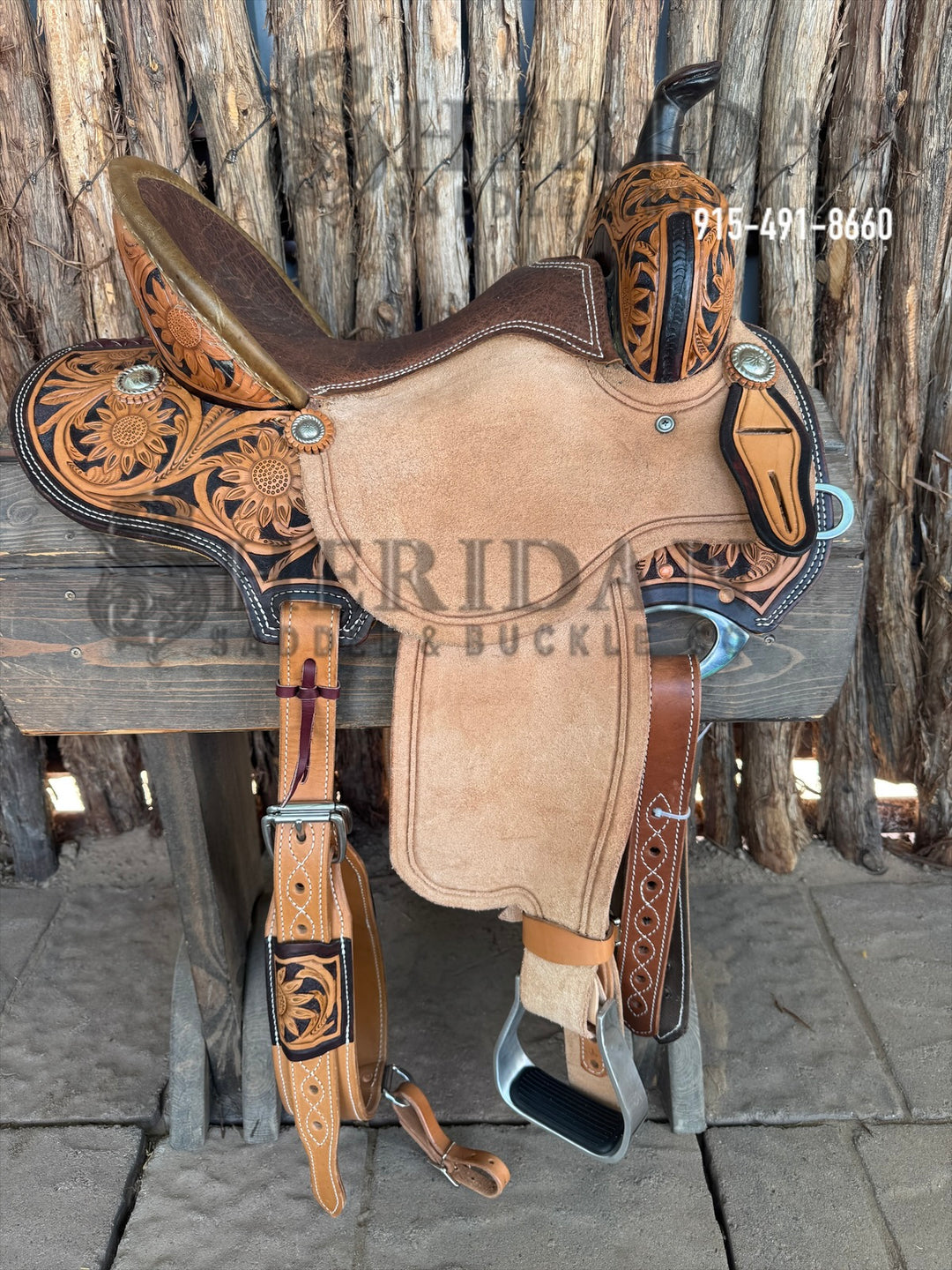 $1,040- 15" Sheridan Barrel Racing Saddle