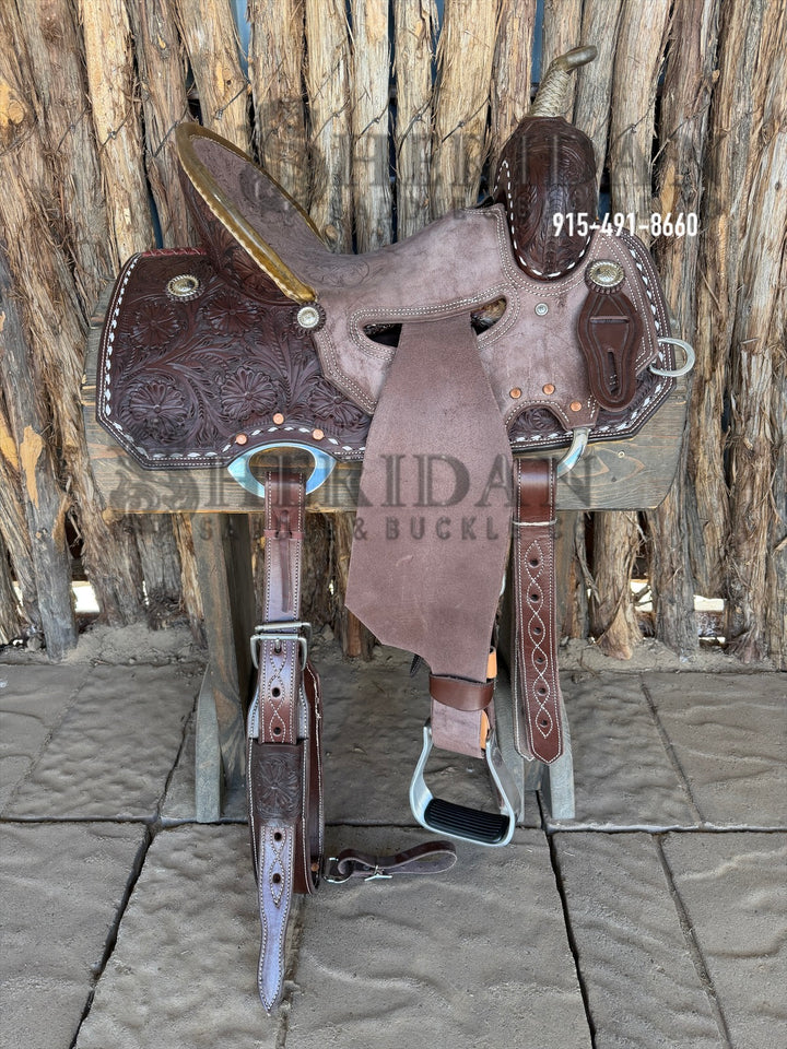 $1,140 - 14.5” Sheridan Barrel Racing Saddle