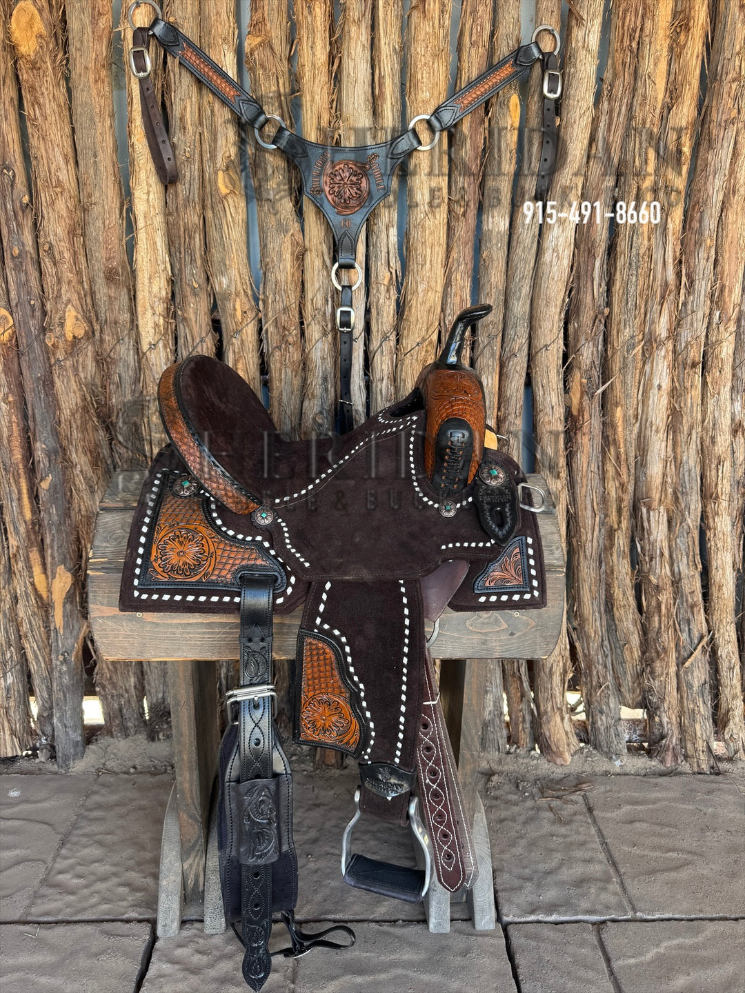 $1,650 - 14" Sheridan AirLite Barrel Racing Saddle 20lbs