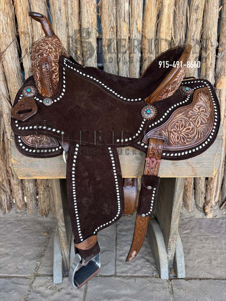 Sheridan AirLite Barrel Racing Saddle Extra Padded Seat