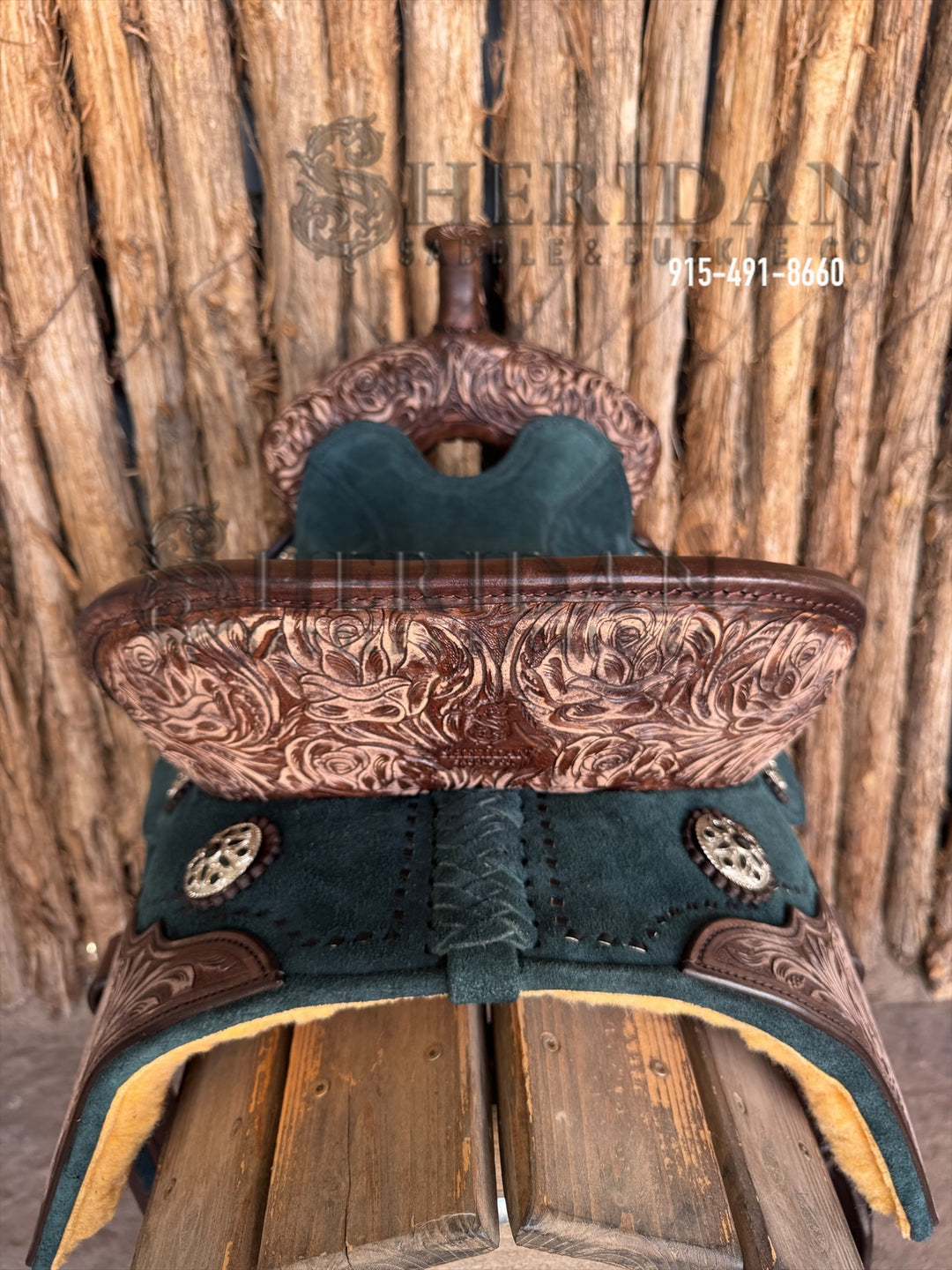 $1,250 - 15" Sheridan AirLite Barrel Racing Saddle 20lbs