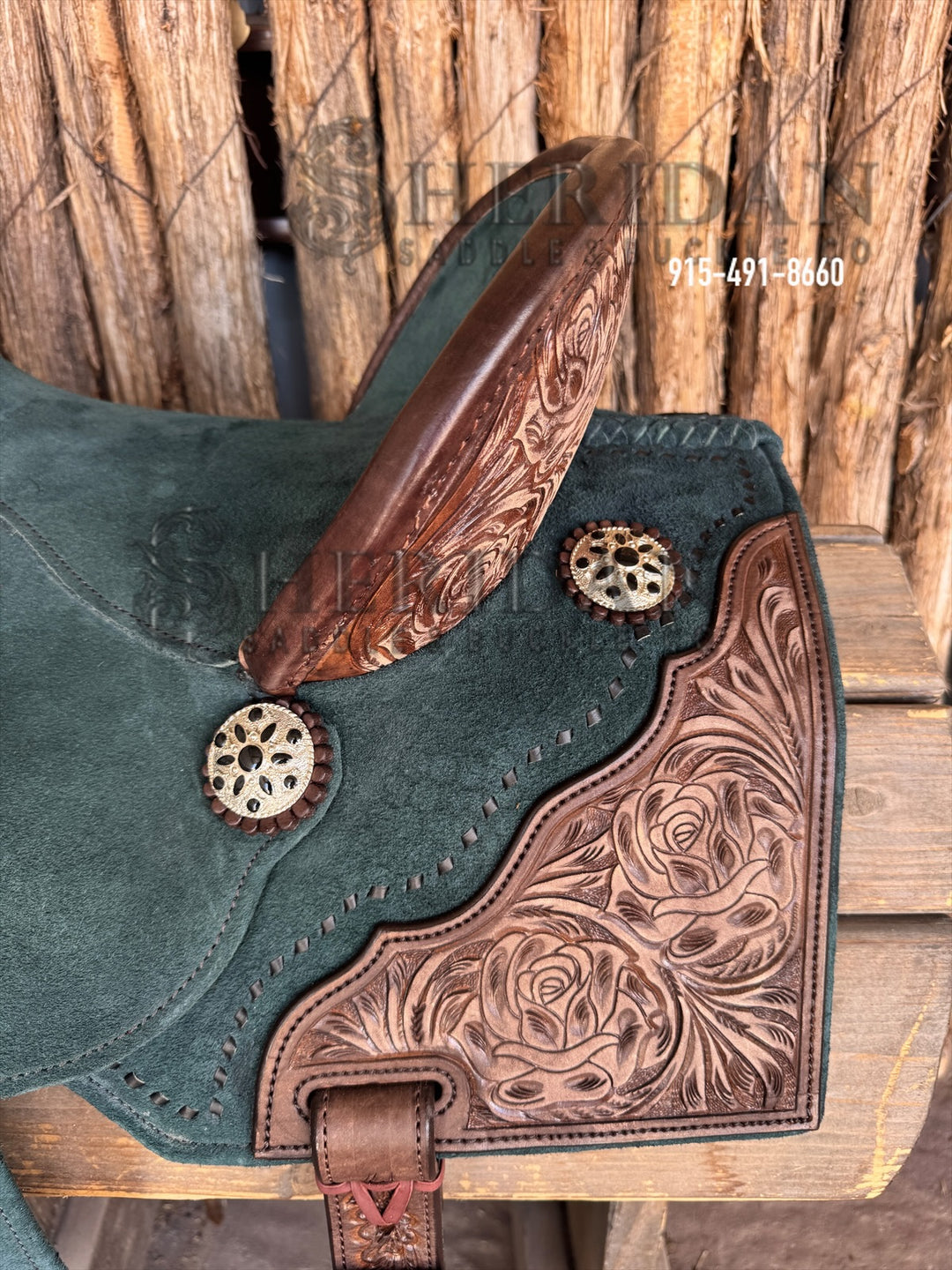 $1,250 - 15" Sheridan AirLite Barrel Racing Saddle 20lbs