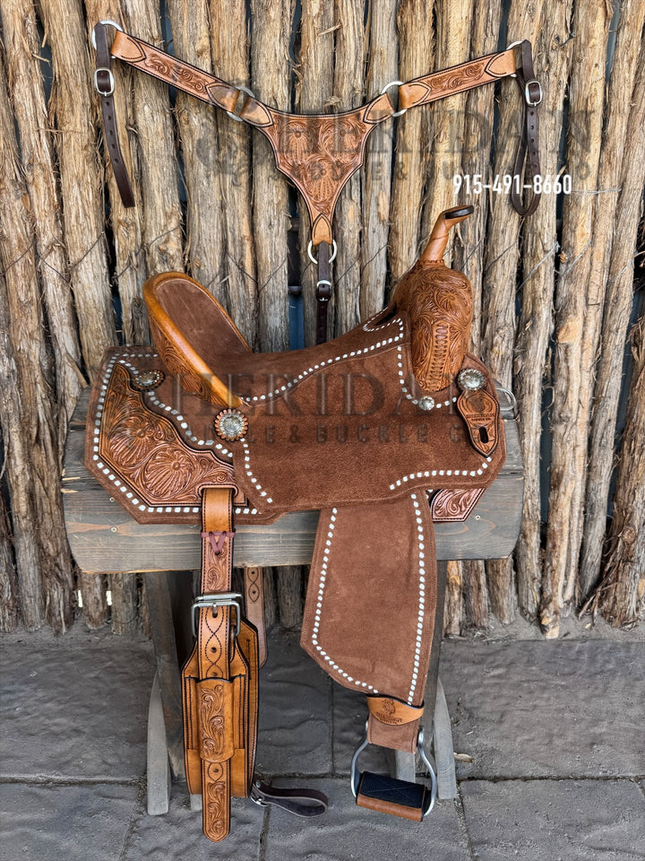 Sheridan AirLite Barrel Racing Saddle