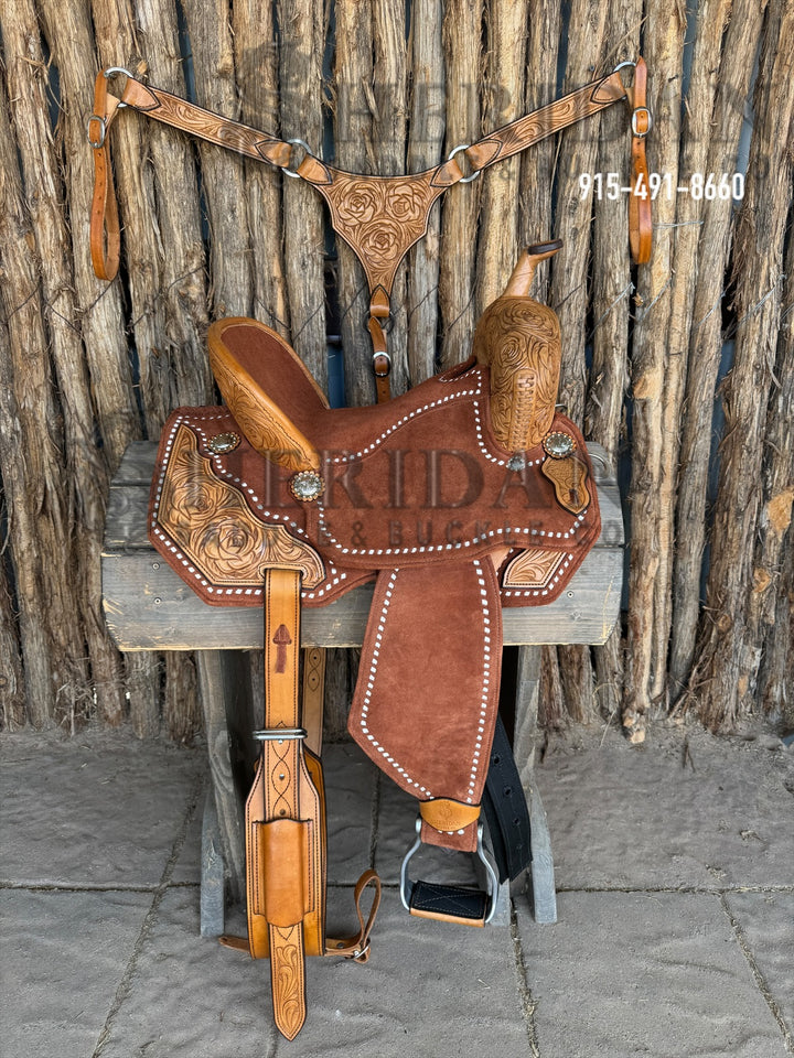 Sheridan AirLite Barrel Racing Saddle