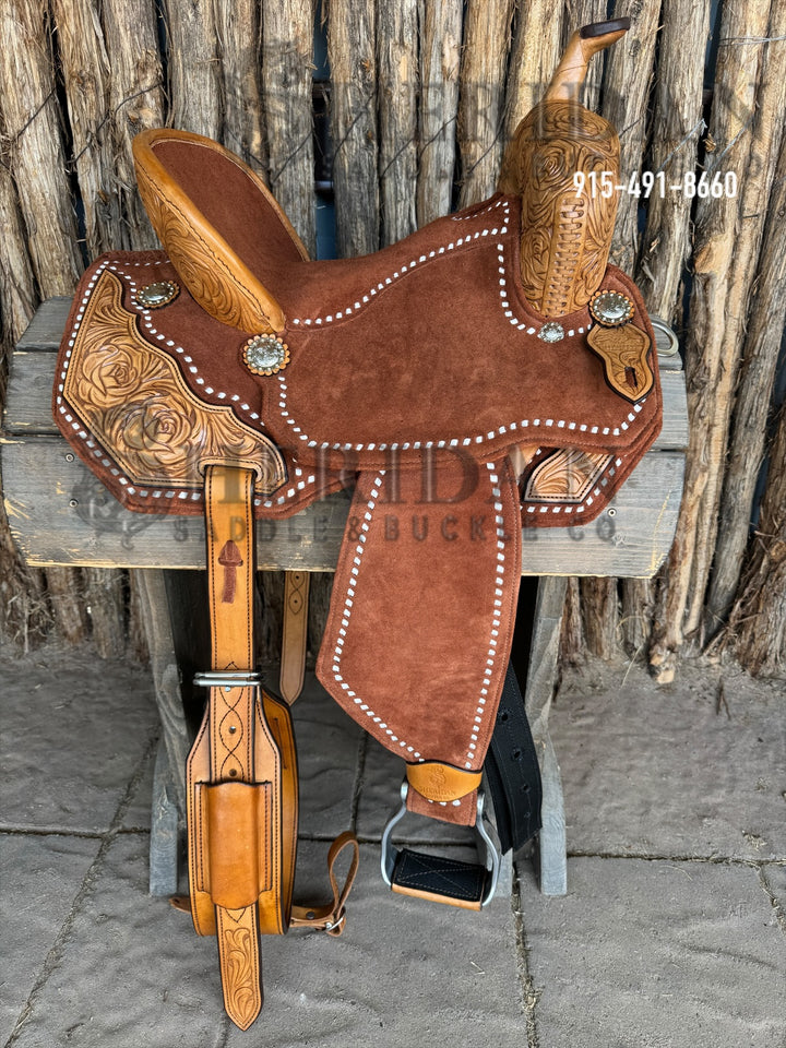 Sheridan AirLite Barrel Racing Saddle
