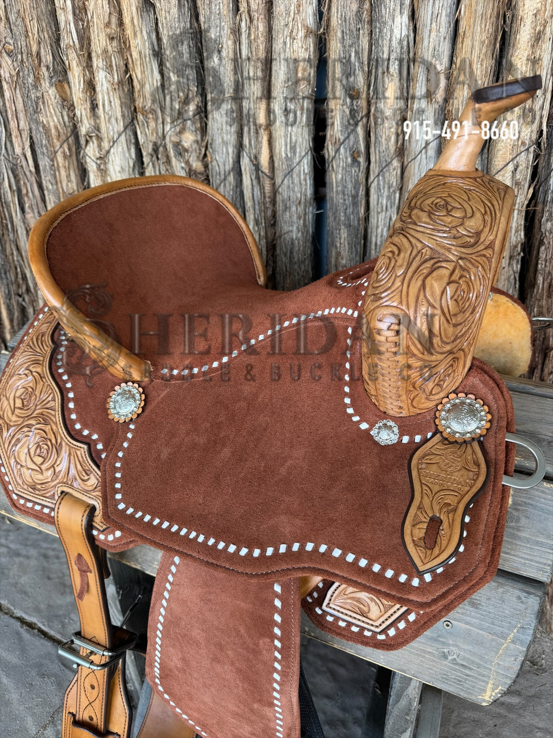 Sheridan AirLite Barrel Racing Saddle
