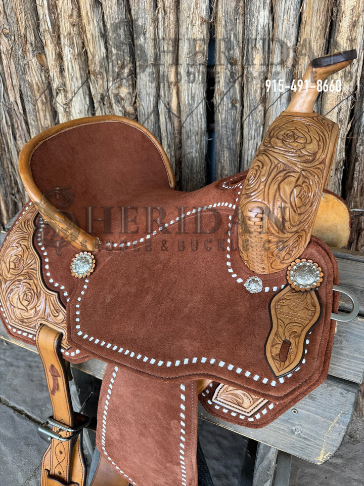 Sheridan AirLite Barrel Racing Saddle