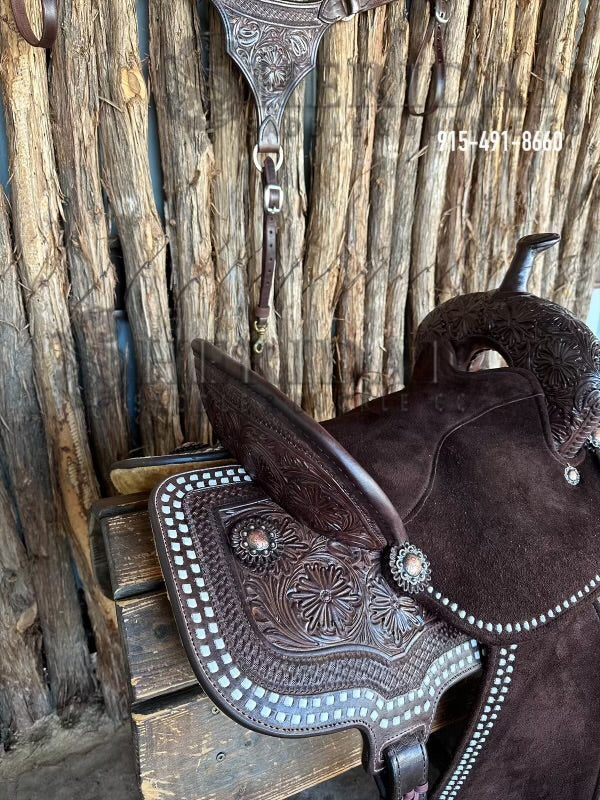 $1,690 - 14" Sheridan AirLite Barrel Racing Saddle 20lbs