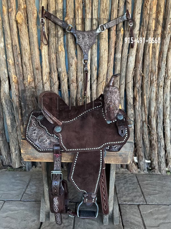 $1,690 - 16" Sheridan AirLite Barrel Racing Saddle 20lbs