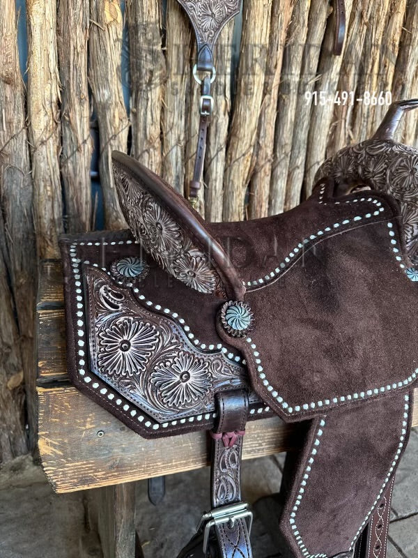 $1,690 - 16" Sheridan AirLite Barrel Racing Saddle 20lbs