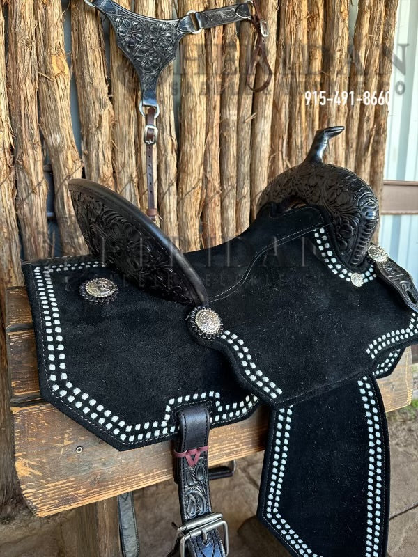 $1,690 - 15.5" Sheridan AirLite Barrel Racing Saddle 20lbs