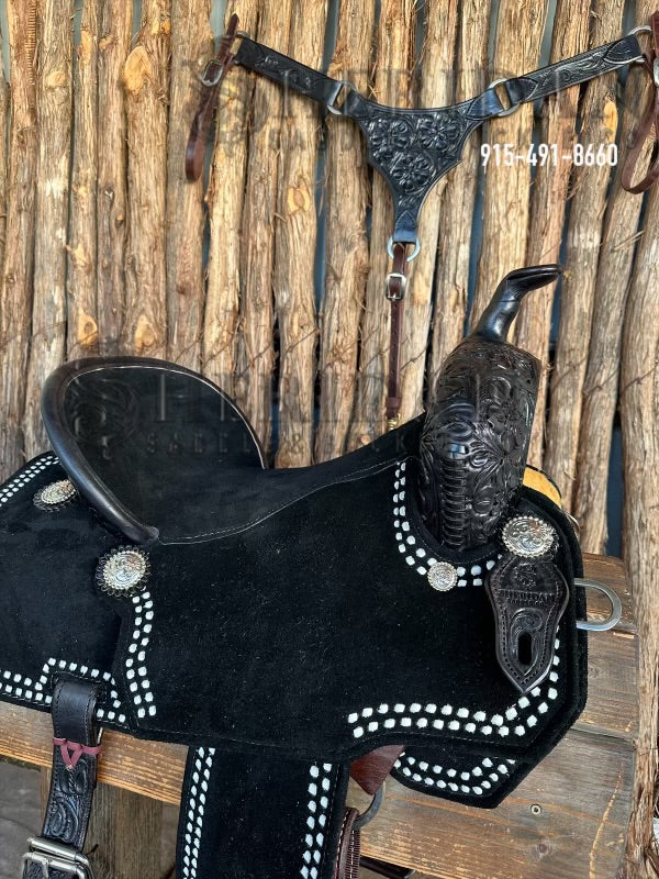 $1,690 - 15.5" Sheridan AirLite Barrel Racing Saddle 20lbs