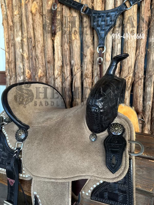 $1,690 - 14" Sheridan AirLite Barrel Racing Saddle 20lbs