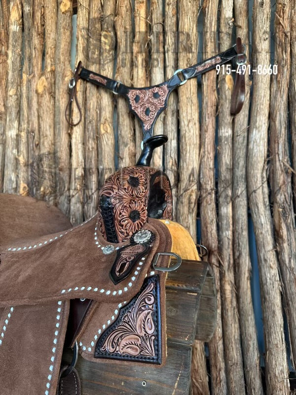 $1,690 - 14" Sheridan AirLite Barrel Racing Saddle 20lbs