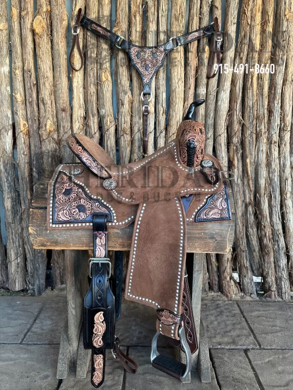 $1,690 - 14" Sheridan AirLite Barrel Racing Saddle 20lbs