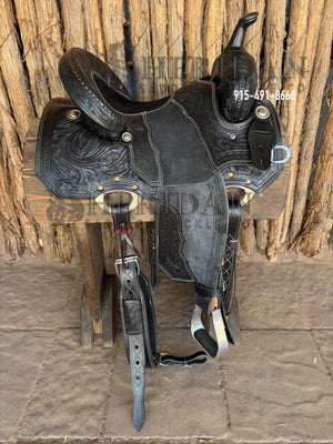 $1,190- 14.5” Sheridan Barrel Racing Saddle Black
