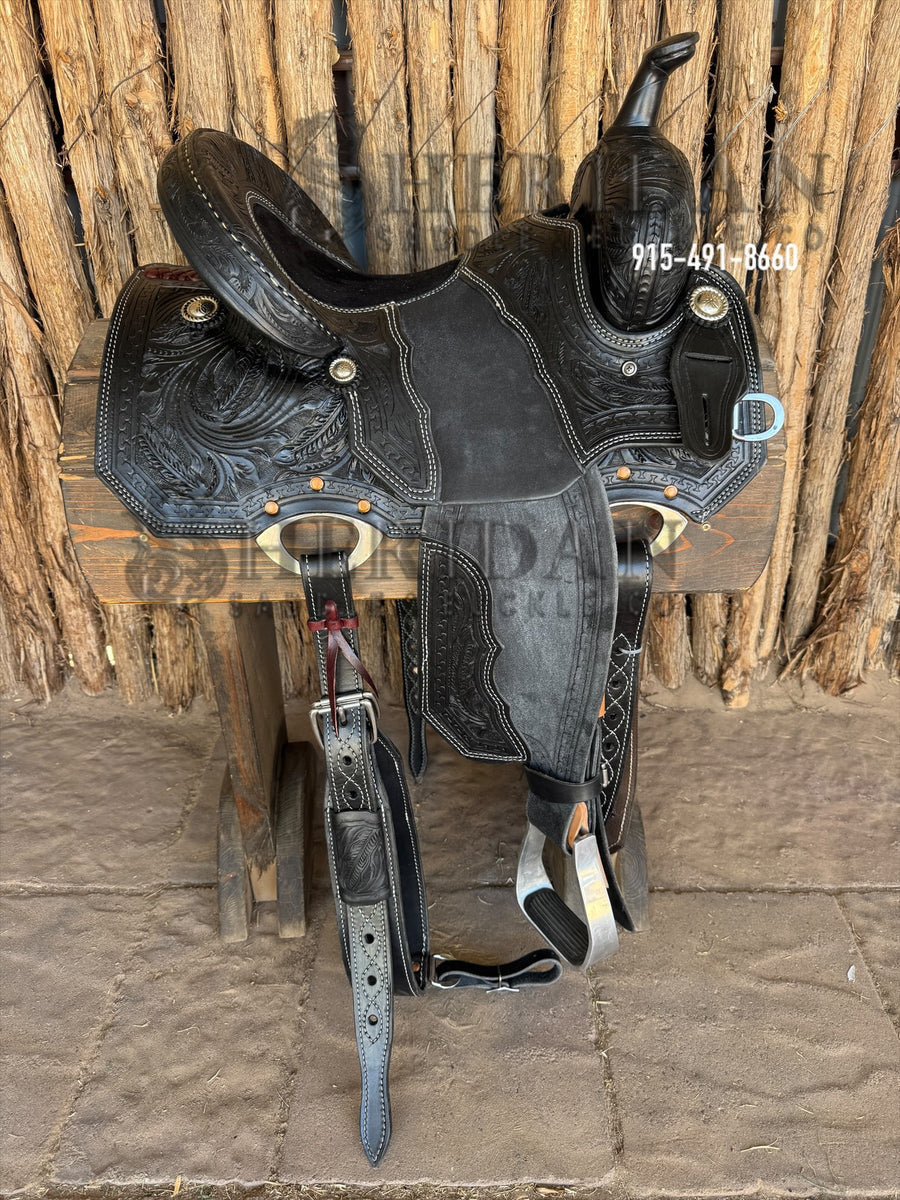 $1,190- 14.5” Sheridan Barrel Racing Saddle Black