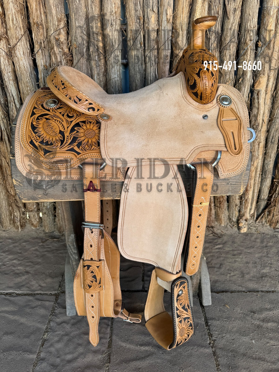 $950 - 14" Sheridan Calf Roper Saddle