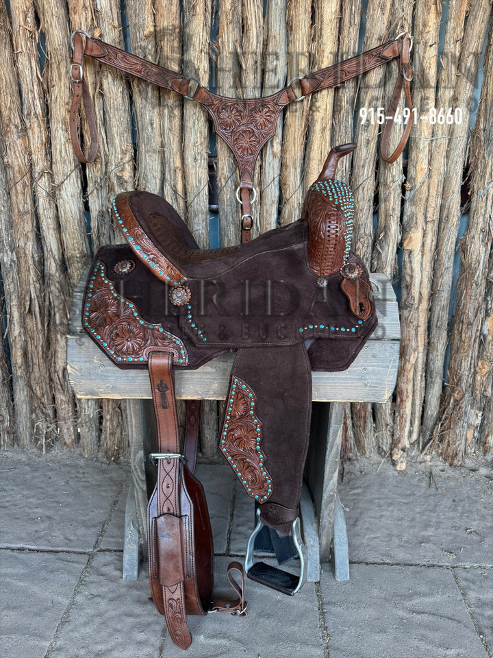 Sheridan AirLite Barrel Racing Saddle
