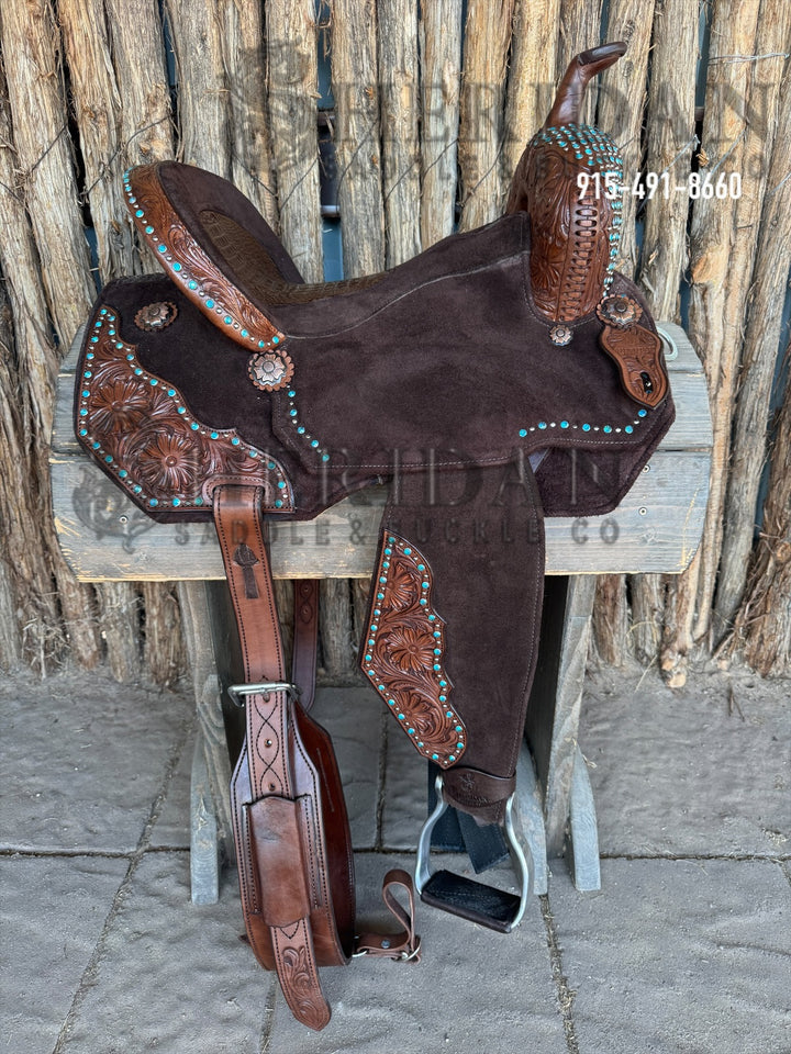 Sheridan AirLite Barrel Racing Saddle