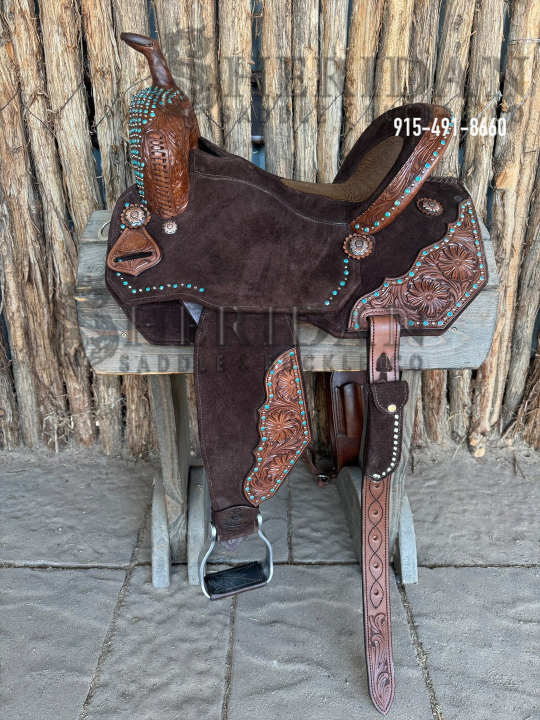 Sheridan AirLite Barrel Racing Saddle