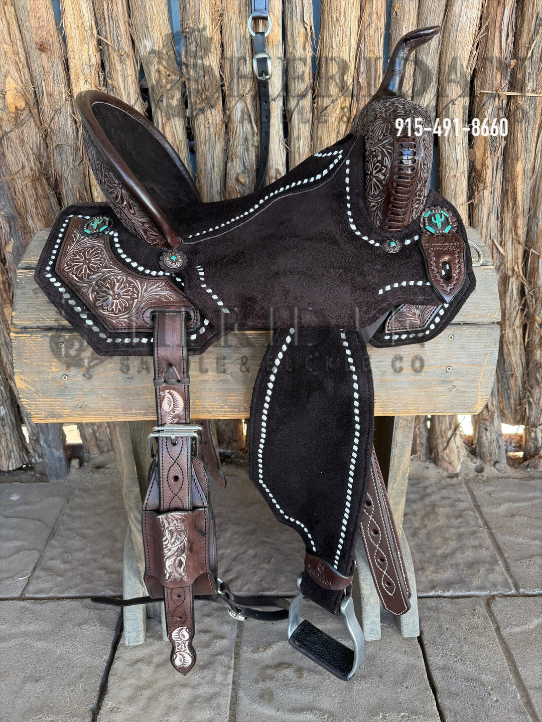 $1,690 - 15" Sheridan AirLite Barrel Racing Saddle 20lbs