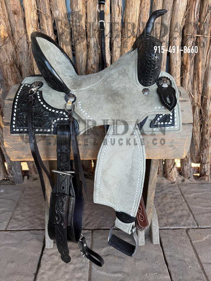 $1,690 - 14" Sheridan AirLite Barrel Racing Saddle 20lbs