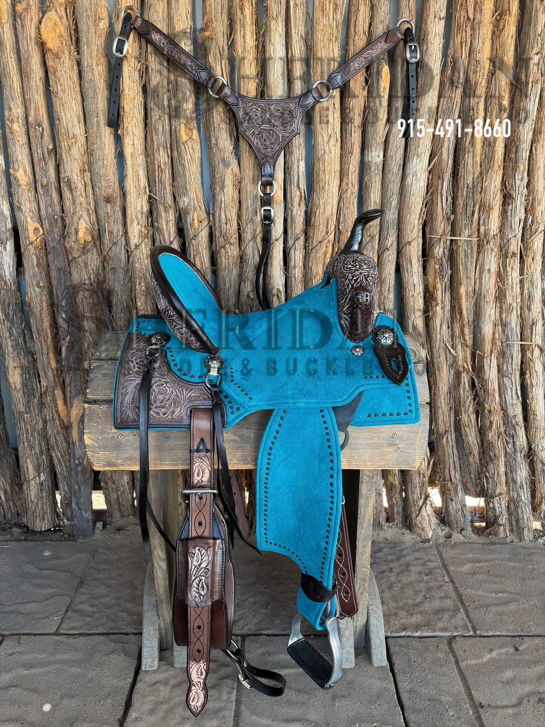 $1,690 - 14.5" Sheridan AirLite Barrel Racing Saddle 20lbs