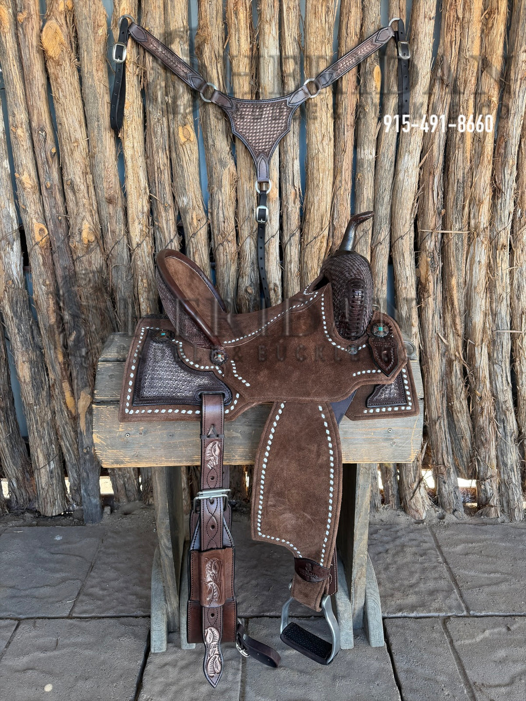 $1,690 - 14.5" Sheridan AirLite Barrel Racing Saddle 20lbs