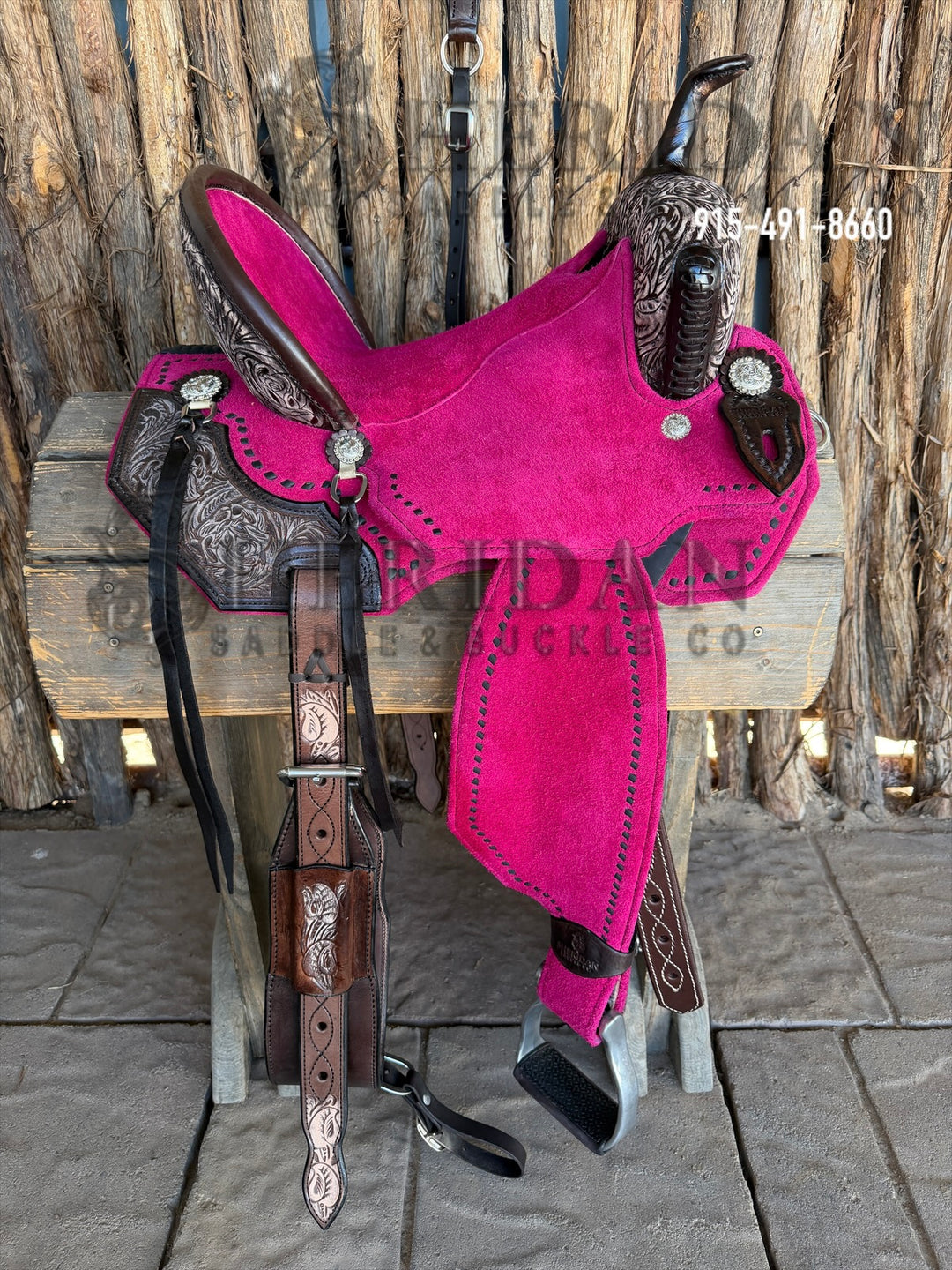 $1,690 - 14" Sheridan AirLite Barrel Racing Saddle 20lbs