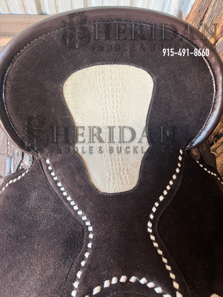 $1,690 - 15" Sheridan AirLite Barrel Racing Saddle 20lbs