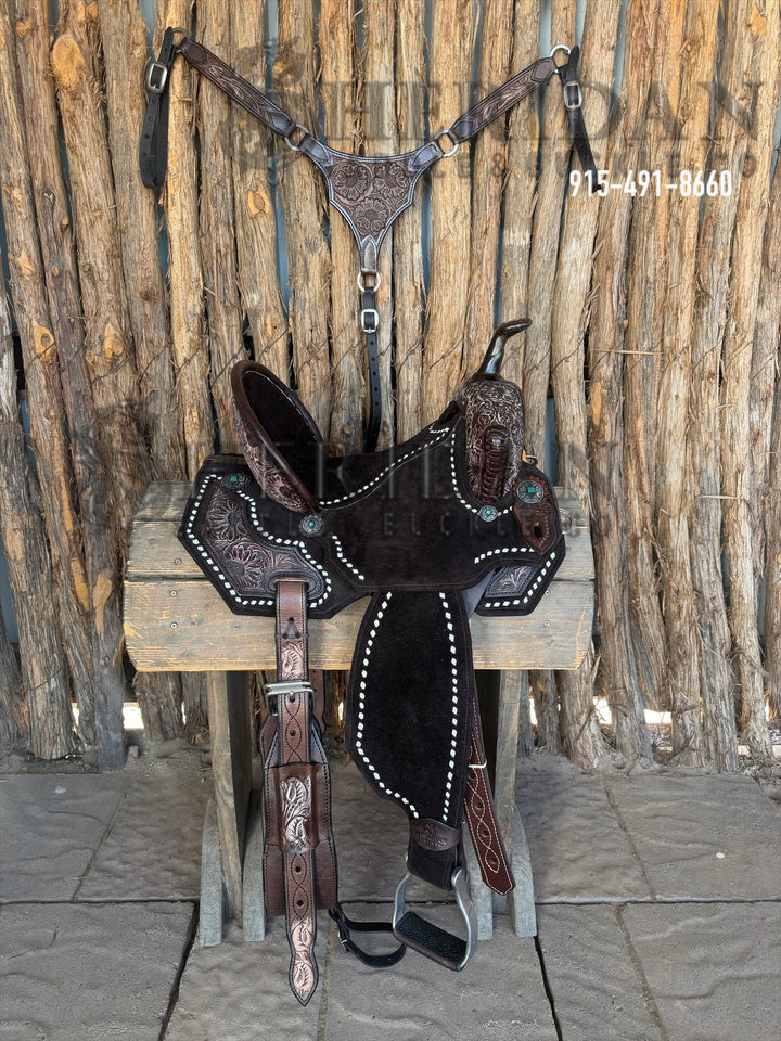 $1,690 - 13.5" Sheridan AirLite Barrel Racing Saddle 20lbs