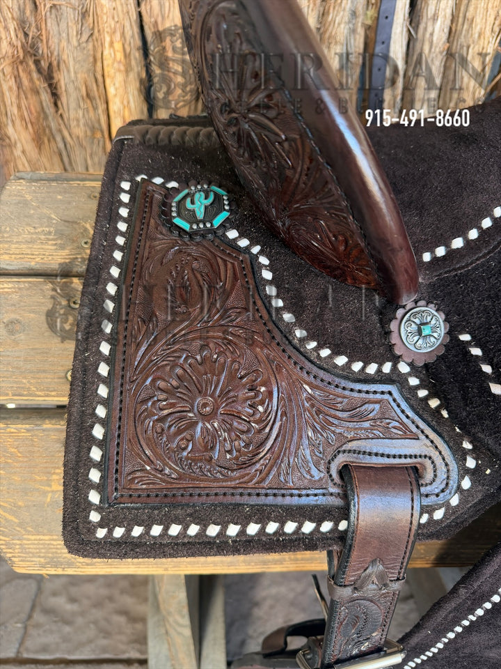 $1,690 - 13" Sheridan AirLite Barrel Racing Saddle 20lbs