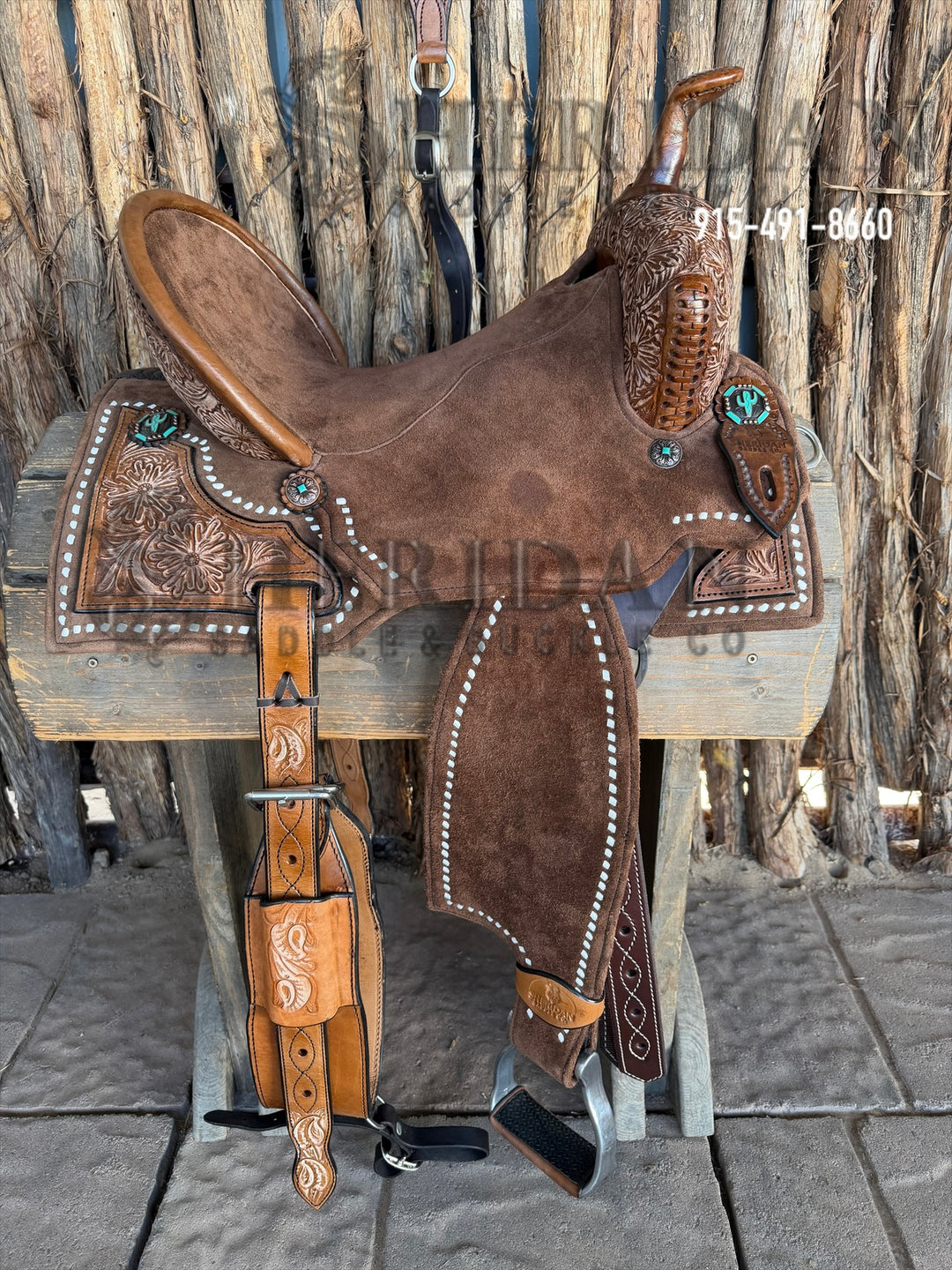 $1,690 - 15" Sheridan AirLite Barrel Racing Saddle 20lbs