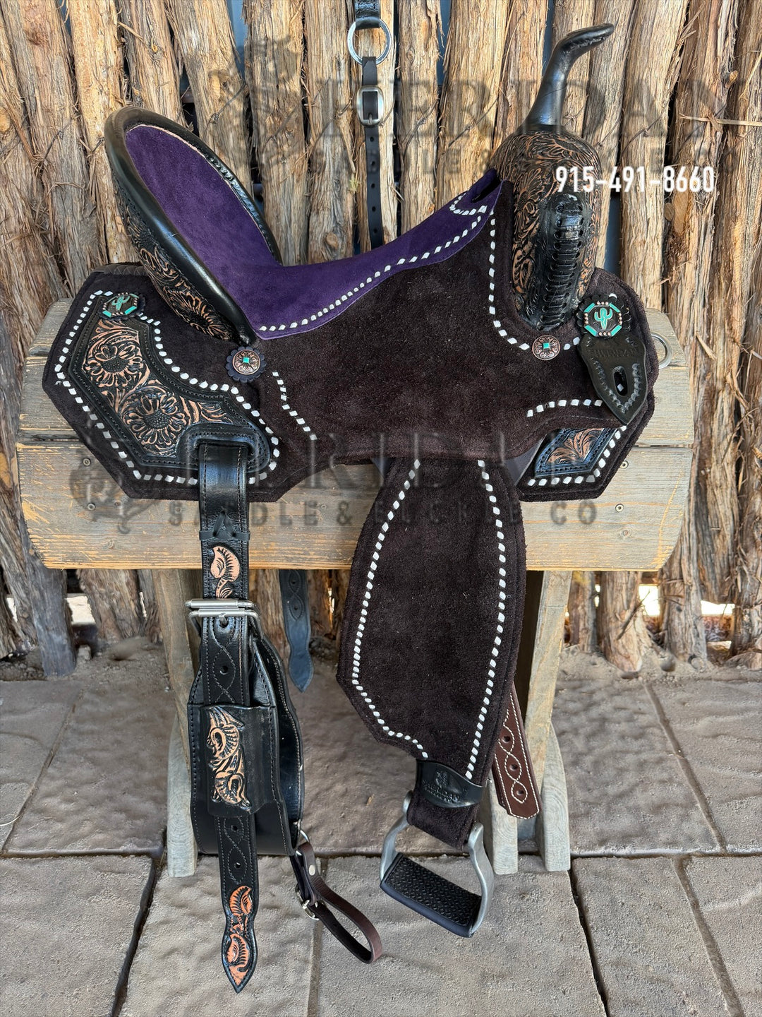 $1,690 - 15" Sheridan AirLite Barrel Racing Saddle 20lbs