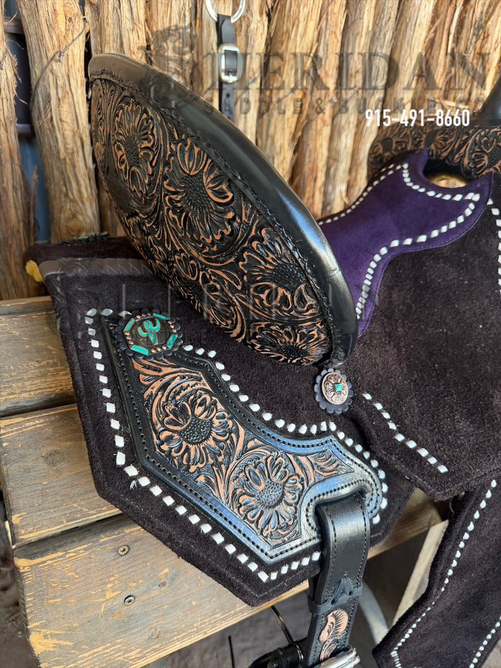 $1,690 - 15" Sheridan AirLite Barrel Racing Saddle 20lbs