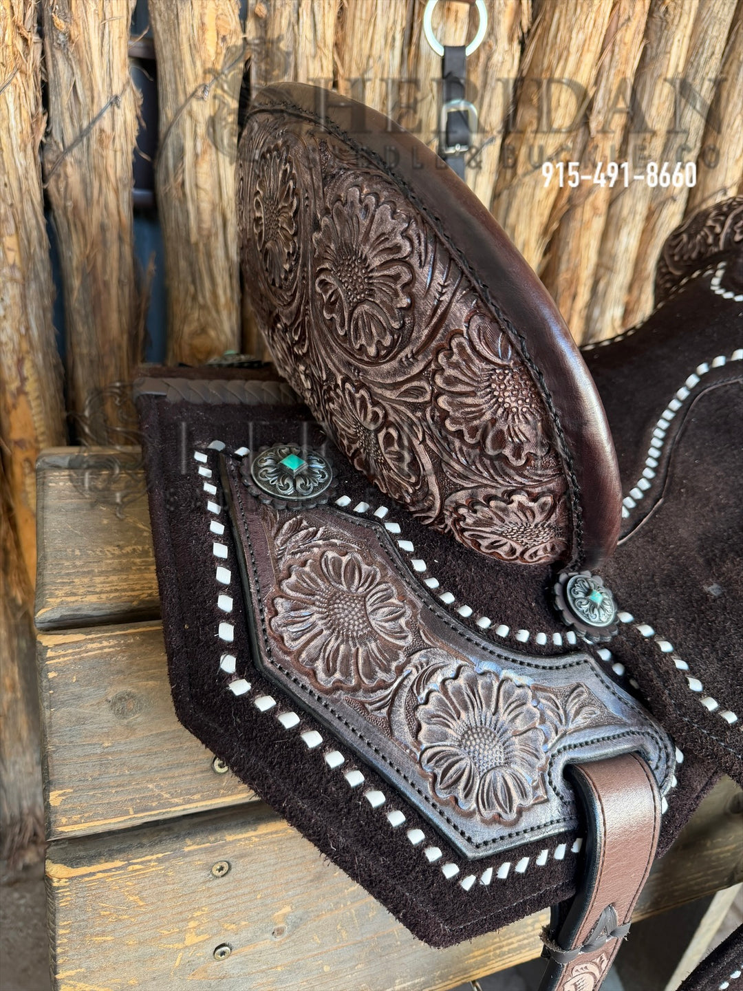 $1,690 - 14.5" Sheridan AirLite Barrel Racing Saddle 20lbs