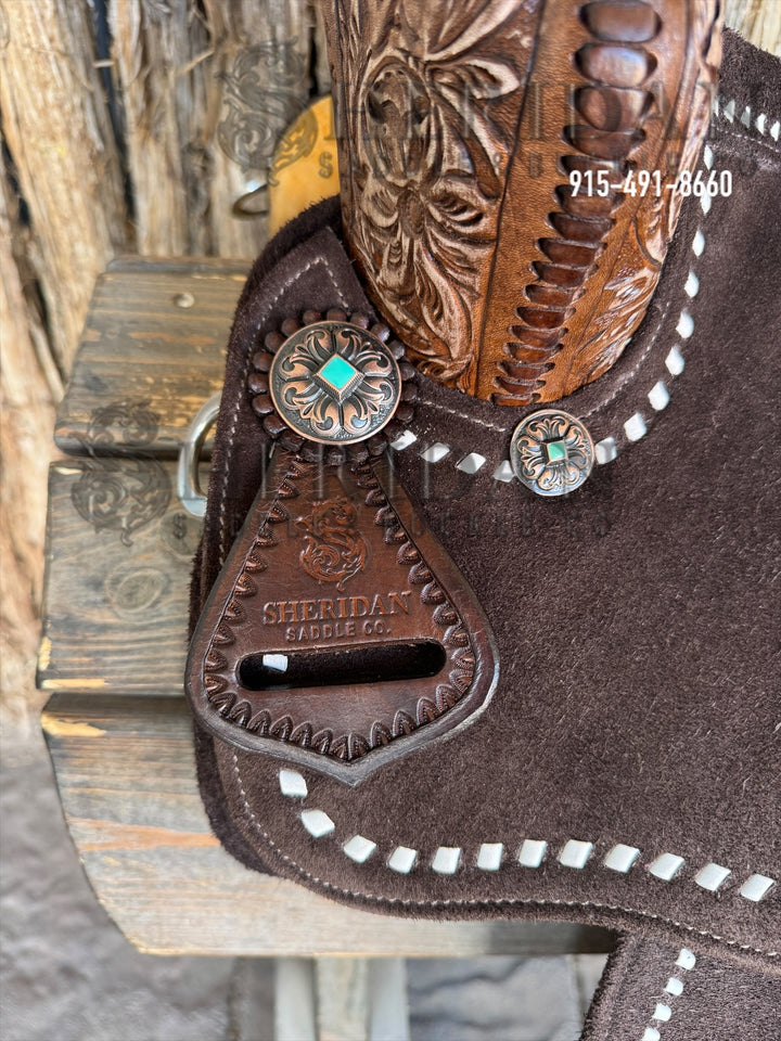 Sheridan AirLite Barrel Racing Saddle