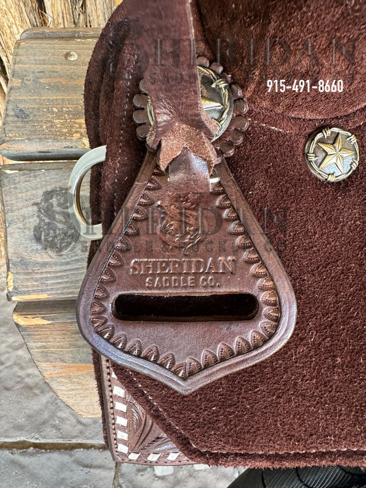 Sheridan AirLite Barrel Racing Saddle