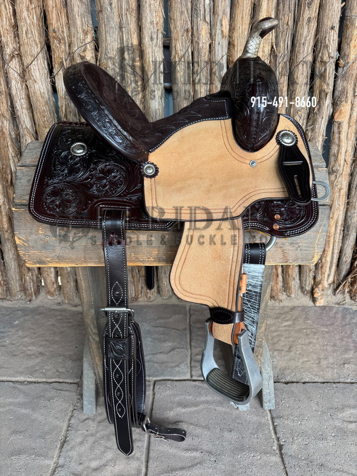 $840- 12.5" Sheridan Barrel Racing Saddle