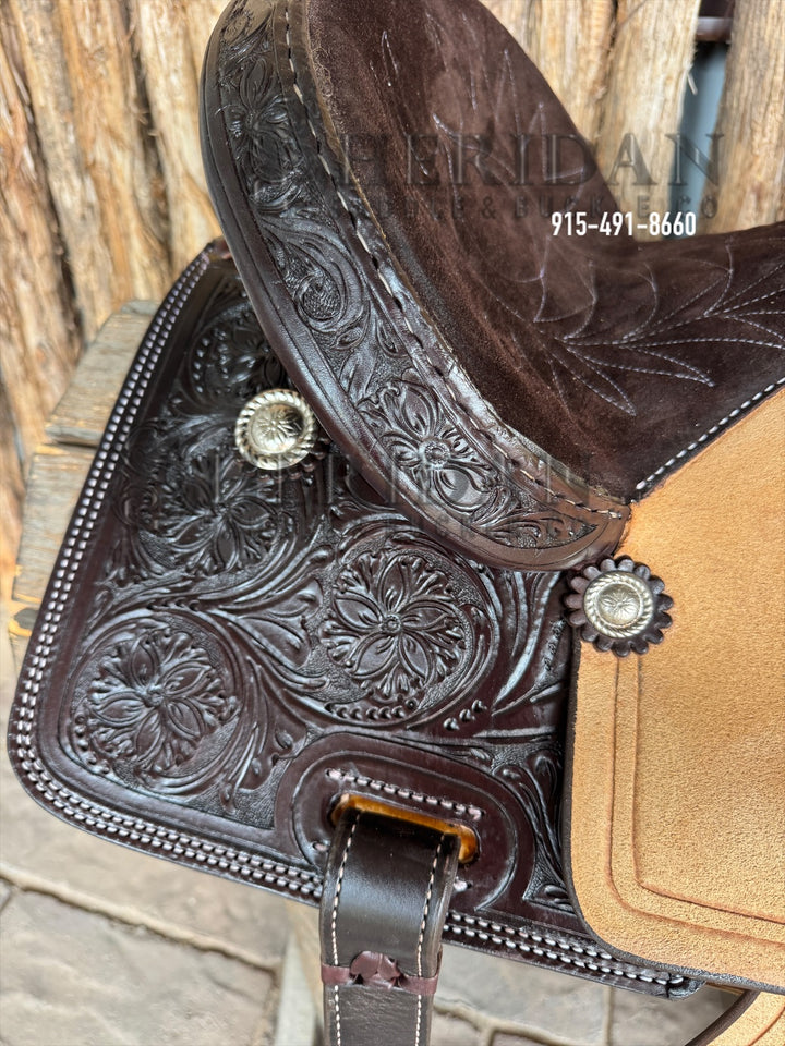 $840- 12.5" Sheridan Barrel Racing Saddle