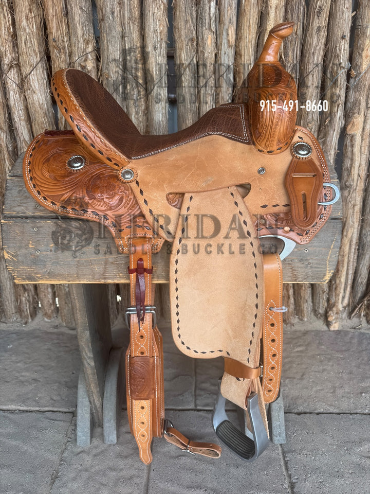 $1,090 - 15" Sheridan Barrel Racing Saddle