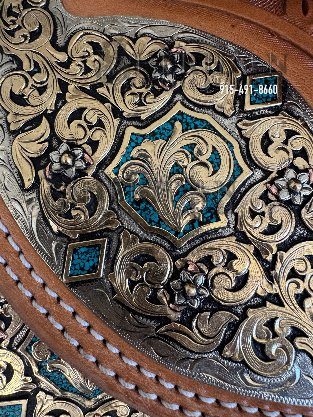 $3,800- 15" Sheridan Silver Show Saddle
